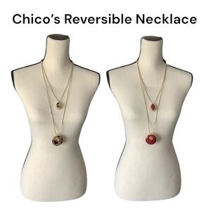 Chico’s Stylish Reversible Necklace